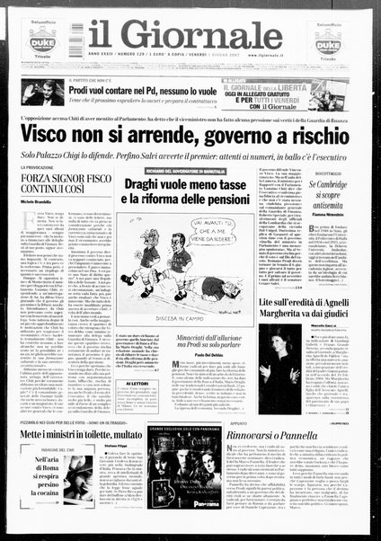 Il giornale : quotidiano del mattino